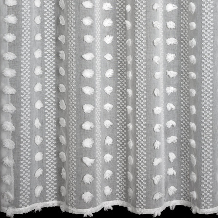 ZASŁONA GOTOWA ELENOR 140 X 250 CM BIAŁY
