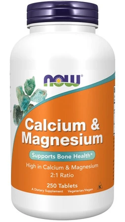 Calcium & Magnesium - Wapń 500 mg i Magnez 250 mg (250 tabl.)