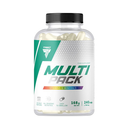 Trec MULTIPACK kompleks witamin i minerałów 240 kaps.