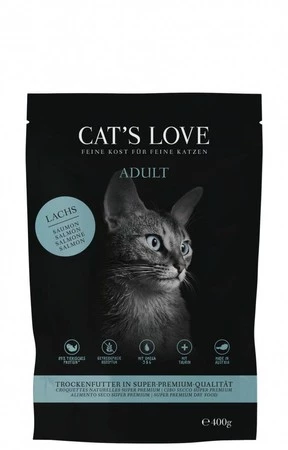 CAT'S LOVE Lachs - karma dla kota z łososiem (400g)