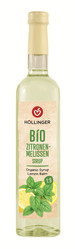 HOLLINGER SYROP O SMAKU CYTRYNY Z MELISĄ BIO 500 ml