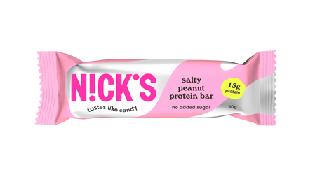 Zestaw 6x N!CK'S Nicks Salty Peanut Protein Bar Baton proteinowy z orzechami ziemnymi 50g