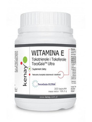 Kenay Witamina E Tokotrienole i Tokoferole TocoGaia™ Ultra 300 kaps.
