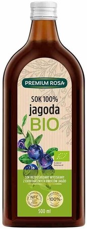 Jagoda sok 100%  BIO  B/C 500ml