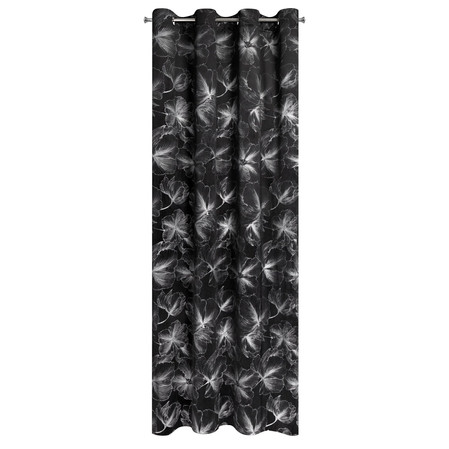 ZASŁONA GOTOWA STELLA 140 X 250 CM CZARNY