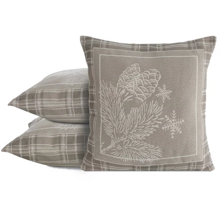 Poszewka gobelinowy rozm.: 45 x 45 cm, kolor: ciemnobeżowy