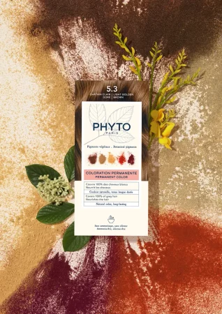 PHYTO COLOR 5.3 JASNY ZŁOTY KASZTAN