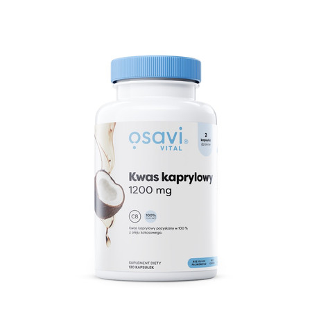 Osavi Kwas kaprylowy 600 mg - 120 kaps.