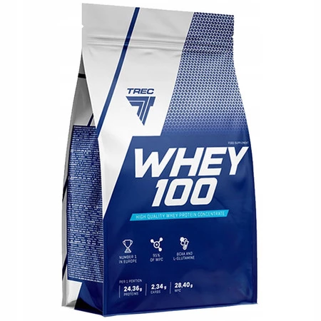 Trec odżywka białkowa WHEY 100 2275g smak mocna czekolada