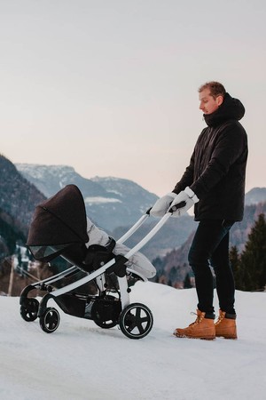 Beaba Śpiwór zimowy do wózka 6-24m Heather grey