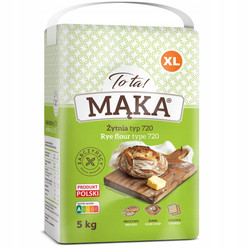 ToTa! Mąka żytnia typ 720  -  5 kg