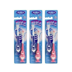 Zestaw: 3x Beauty Formulas Szczoteczka Active Kids Quick 3-6