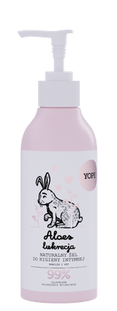 Yope - Naturalny żel do higieny intymnej Aloes i Lukrecja 300ml