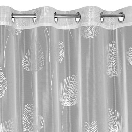 ZASŁONA GOTOWA HELEN 140 X 260 CM BIAŁY