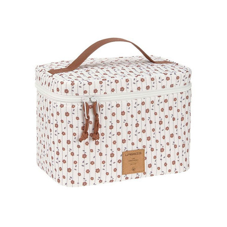 Lassig Casual Label Kuferek podróżny na akcesoria Flowers white