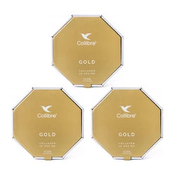 Zestaw 3x Collibre Kolagen Gold Shot 30 ml x 15 szt.