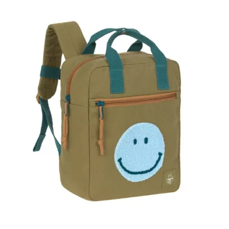 Lässig plecak Little One Smiley Olive
