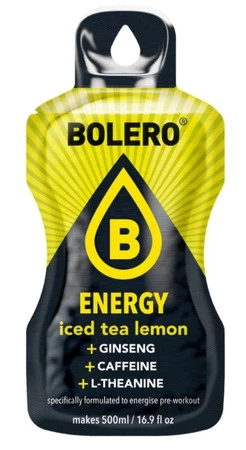 Bolero Energy Iced Tea Cytryna 7g napój w proszku ze stewią