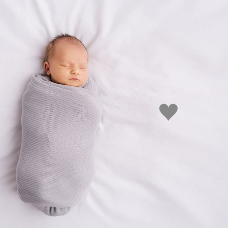 Lullalove, Lekki dzianinowy kocyk - mgiełka kokos