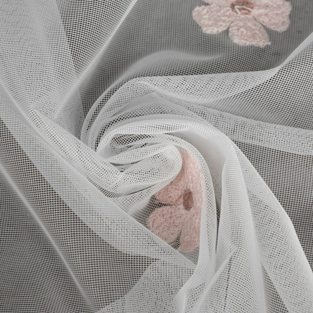 FIRANA GOTOWA ELSA 140 X 250 CM BIAŁY