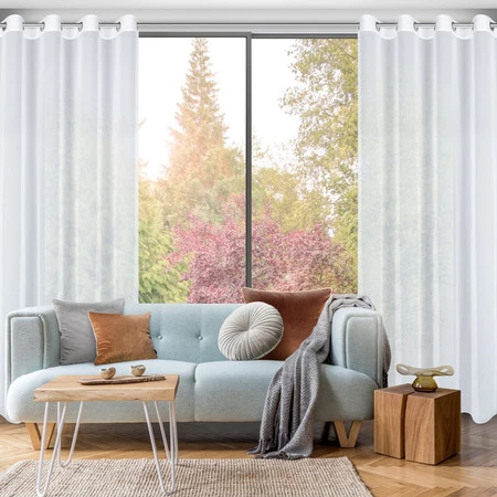 FIRANA GOTOWA ARLETA 135 X 270 CM BIAŁY