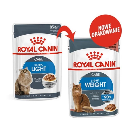 ROYAL CANIN Light Weight Care w sosie 85g