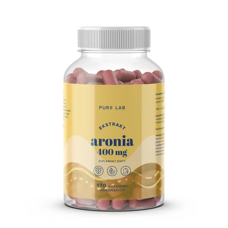 Pure Lab Ekstrakt z aronii 400 mg, 170 kaps