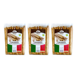 Zestaw: 3x Grissini z mąki półpełnoziarnistej BIO 120 g