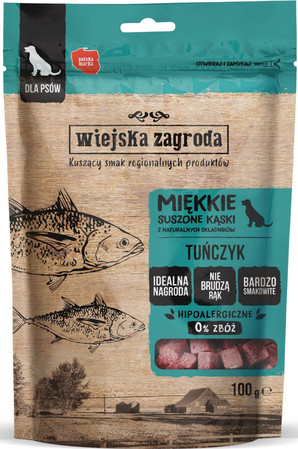 Wiejska Zagroda Tuńczyk - Przysmak dla psa - 100g
