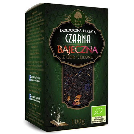 HERBATA CZARNA BAJECZNA BIO 100 g - DARY NATURY