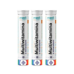 Zestaw: 3x Medi Pharm Multiwitamina z minerałami 20 tabl.