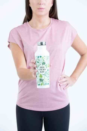 TYP - Butelka termiczna stalowa 500ml GreenNewBlac