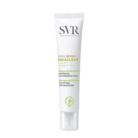 SVR − SEBIACLEAR Creme, krem ochronny o działaniu matującym do skóry trądzikowej − 40 ml