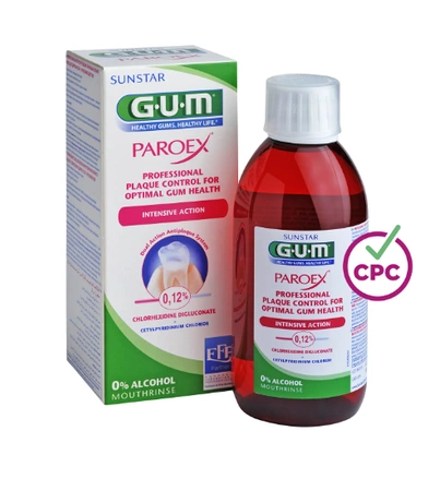 GUM Paroex − Płyn do płukania jamy ustnej 0.12% CHX − 300 ml