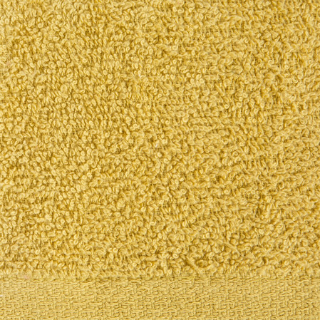 Ręcznik Gładki1 (31), 50 x 90 cm, Musztardowy