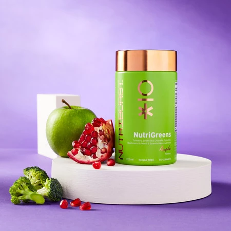 Nutriburst Nutri-Greens multivitamiana w żelkach 60 szt.