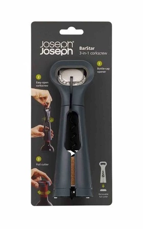 JJ - Korkociąg BarStar 3 w 1, szary