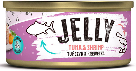 MR.BANDIT Jelly Tuna / Shrimp Tuńczyk Krewetki dla kota 80g