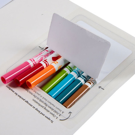 Crayola Kolorowanka dla dzieci z łamigłówkami i flamastrami Lilo i Stitch 3+