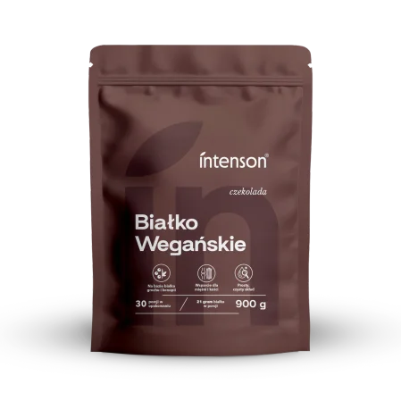 Intenson Białko Wegańskie 300g smak czekolada