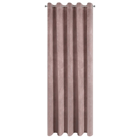 ZASŁONA GOTOWA VILLA 140 X 250 CM PUDROWY RÓŻ