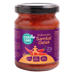 TerraSana Pasta Chili Sambal Oelek BIO 125 g