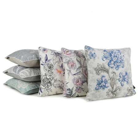 Poszewka Len 10 45 x 45 cm, Stalowy