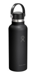 HF-Butelka 18 oz Standard z nakrętką Flex, czarna