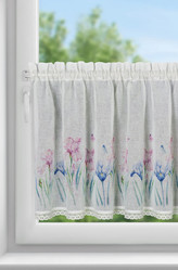 Firana gotowa Dolorez na Taśmie 150 x 60 cm, Biały