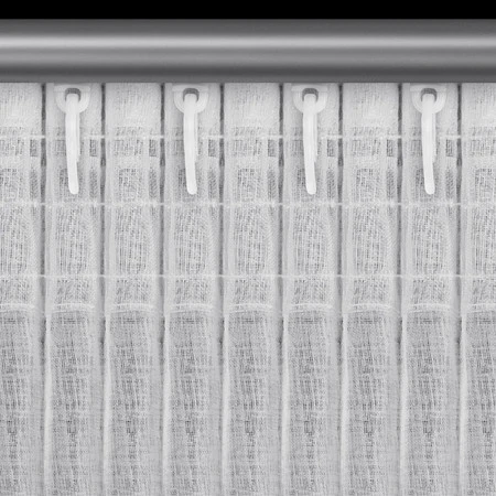 FIRANA GOTOWA KLEO NA TAŚMIE 345 X 260 CM BIAŁY