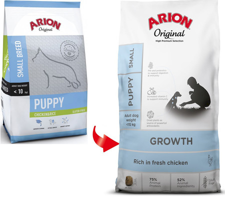 Arion Original Growth Puppy Small Chicken 7kg