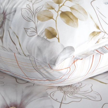 Pościel D91 Lea 09 140 x 200 cm, Biały