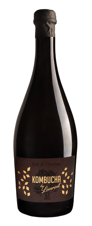 Kombucha By Laurent Kombucha Szampańska Na Płatkach Dębu o smaku Czekolady BIO 750 ml