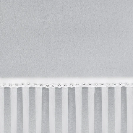 FIRANA GOTOWA KATHY NA TAŚMIE 140 X 270 CM BIAŁY